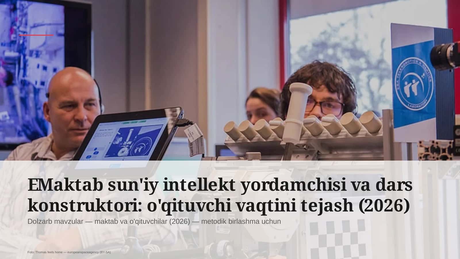 EMaktab sun'iy intellekt yordamchisi va dars konstruktori: o'qituvchi vaqtini tejash (2026) 1