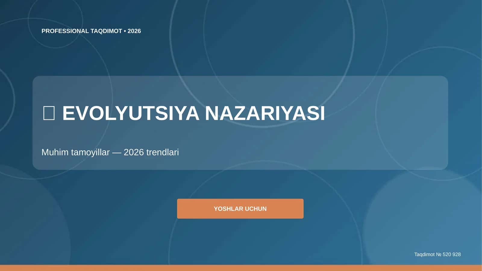 EVOLYUTSIYA NAZARIYASI 1