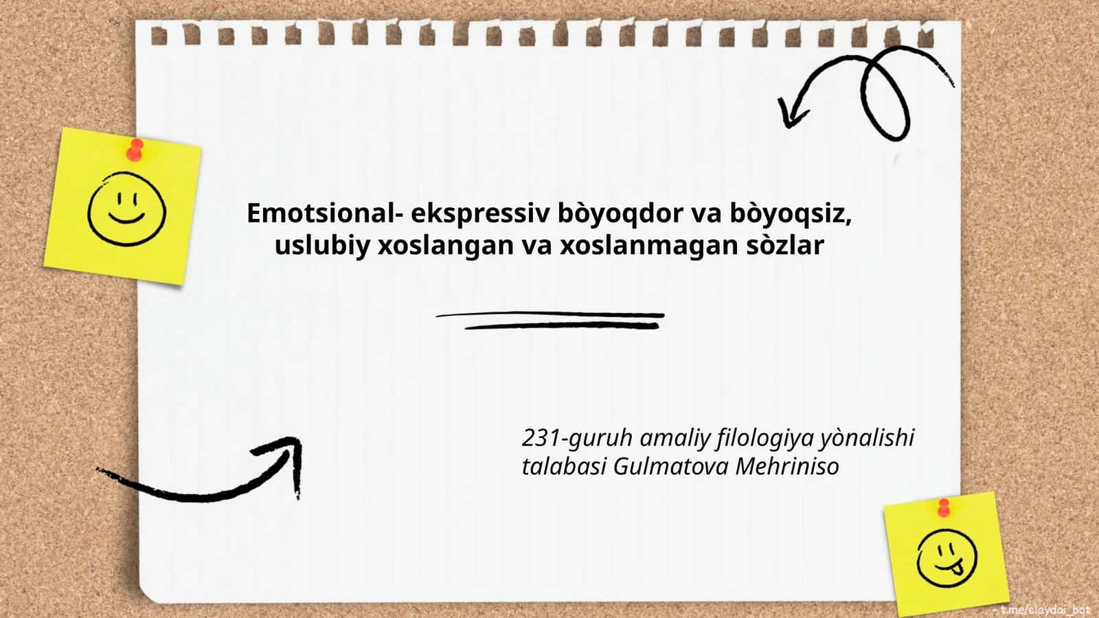 Emotsional-ekspressiv so'zlar 1