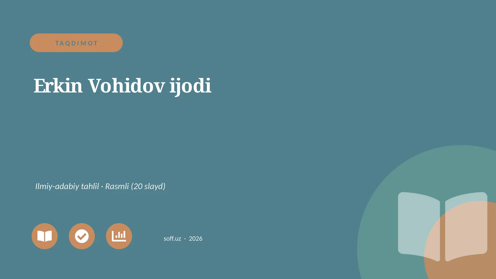 Erkin Vohidov ijodi 1