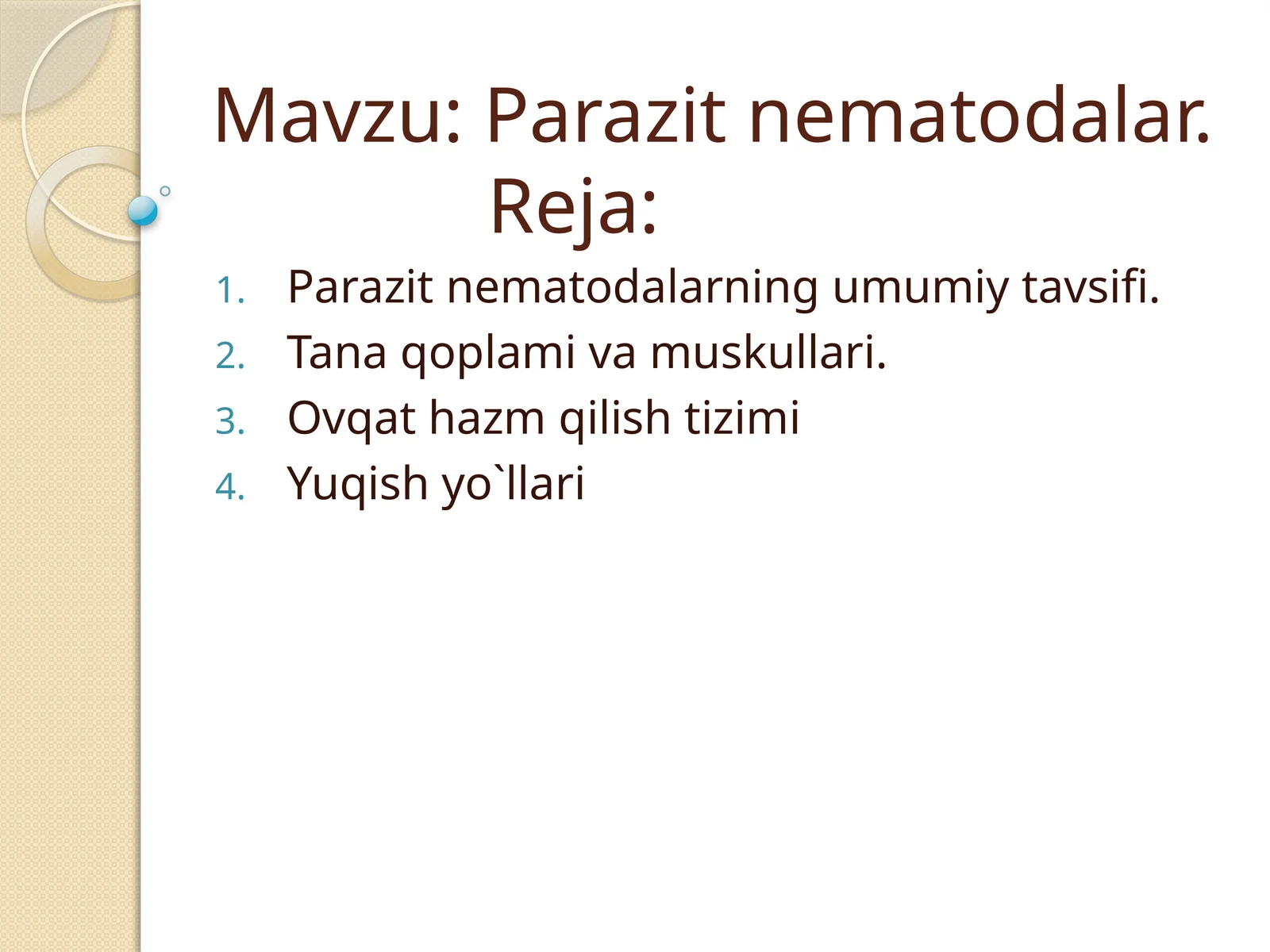 Parazitnematodalar 1