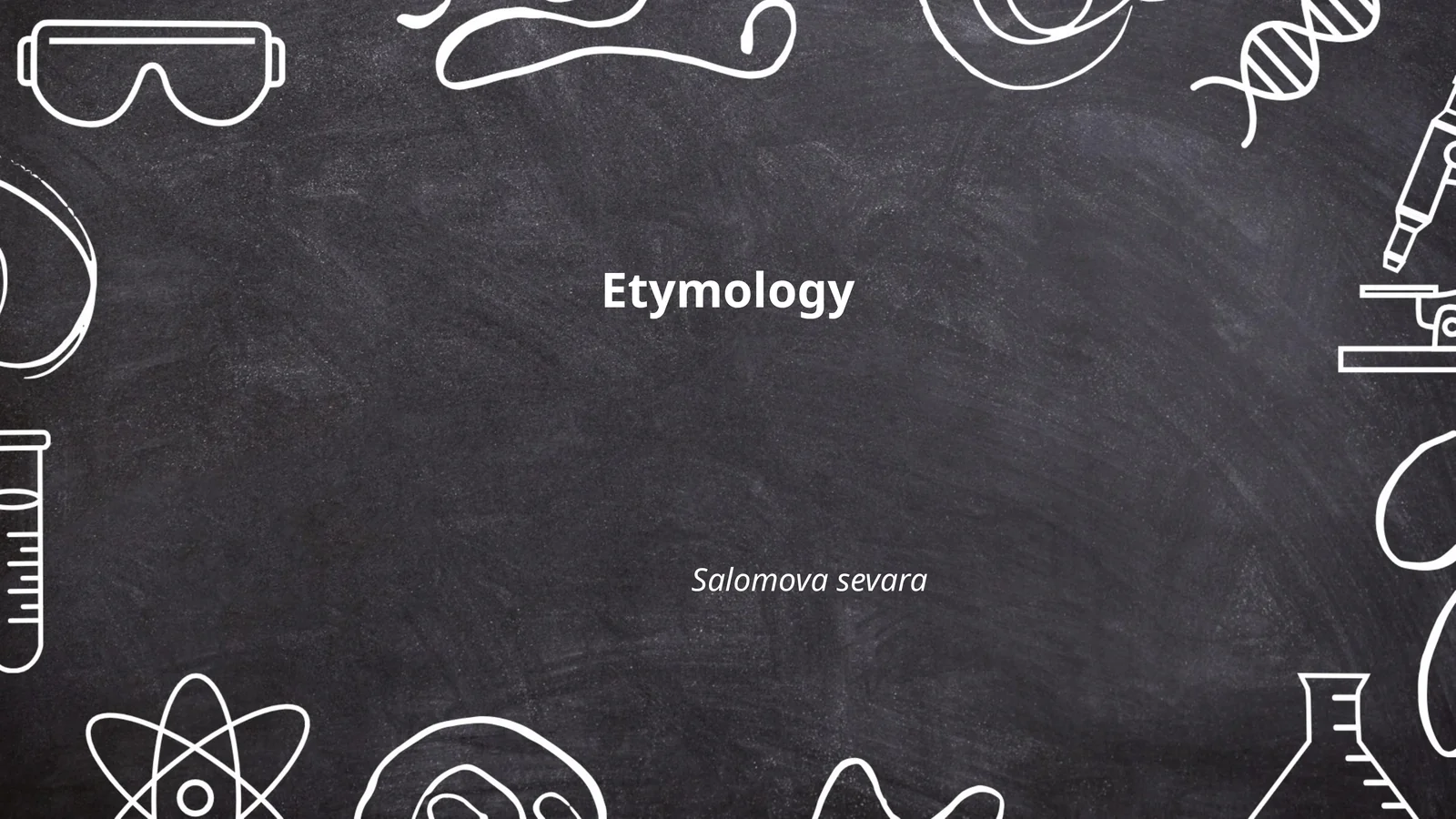 Etymology 1