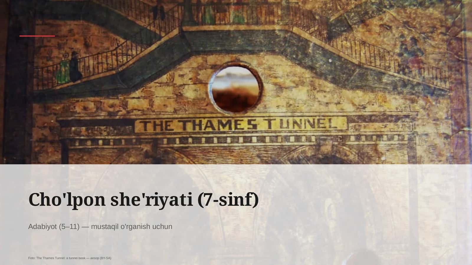 Cho'lpon she'riyati (7-sinf) 1