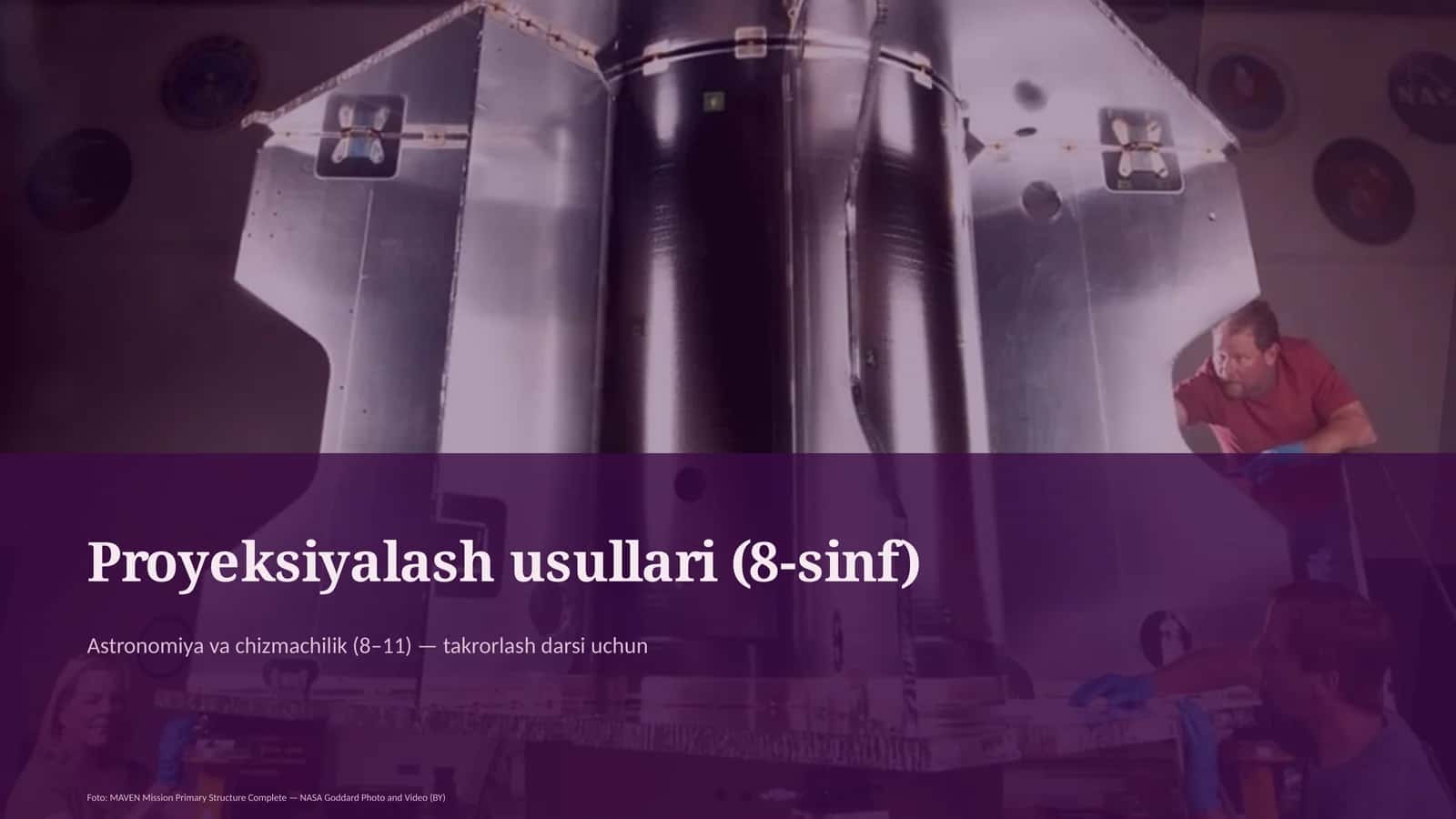 Proyeksiyalash usullari (8-sinf) 1