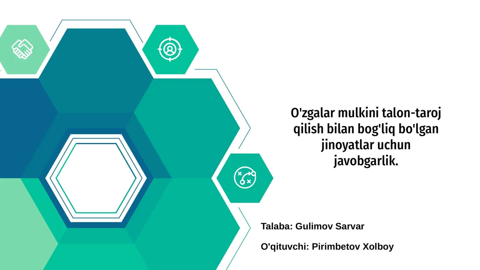 Jinoyat tushunchasi va tasnifi 1
