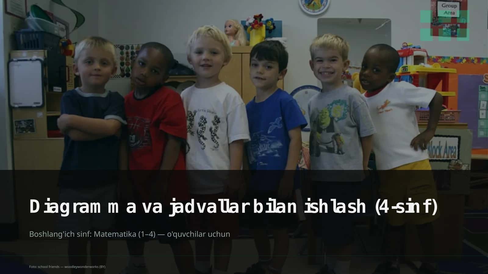 Diagramma va jadvallar bilan ishlash (4-sinf) 1