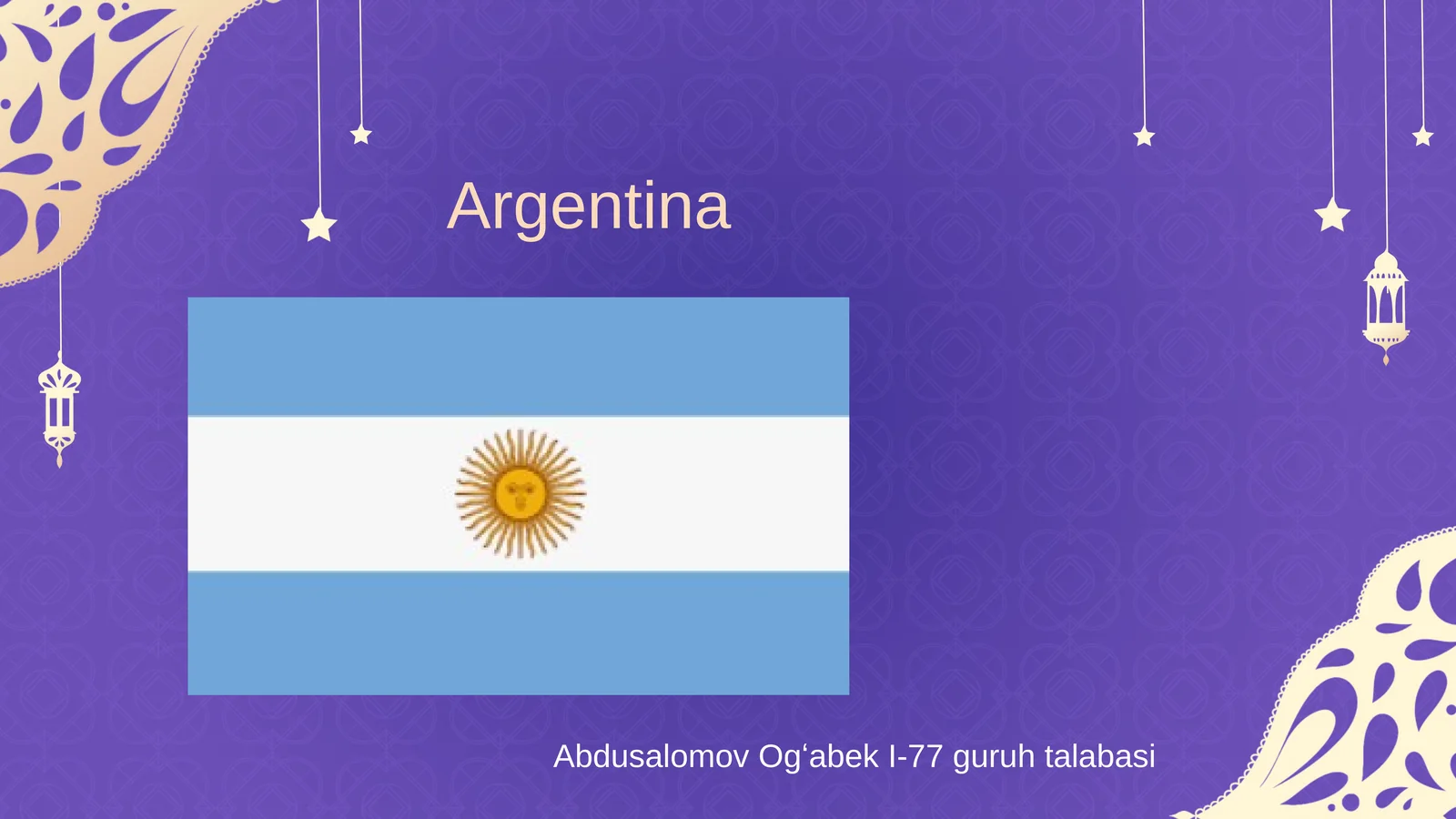 Argentina 1