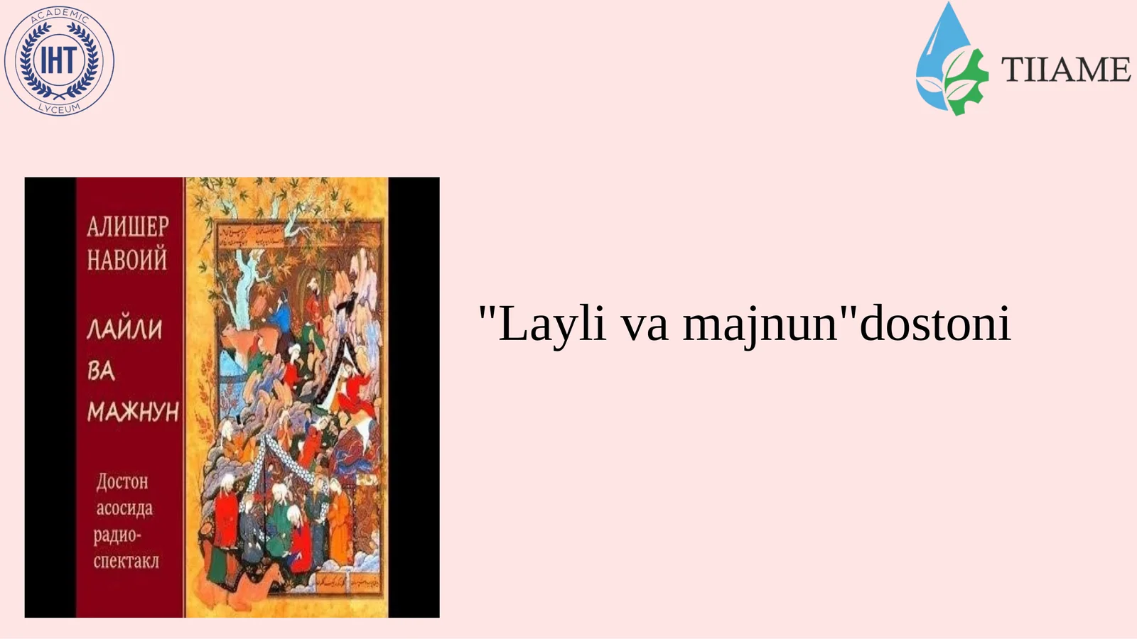 Layli va majnun dostoni 1