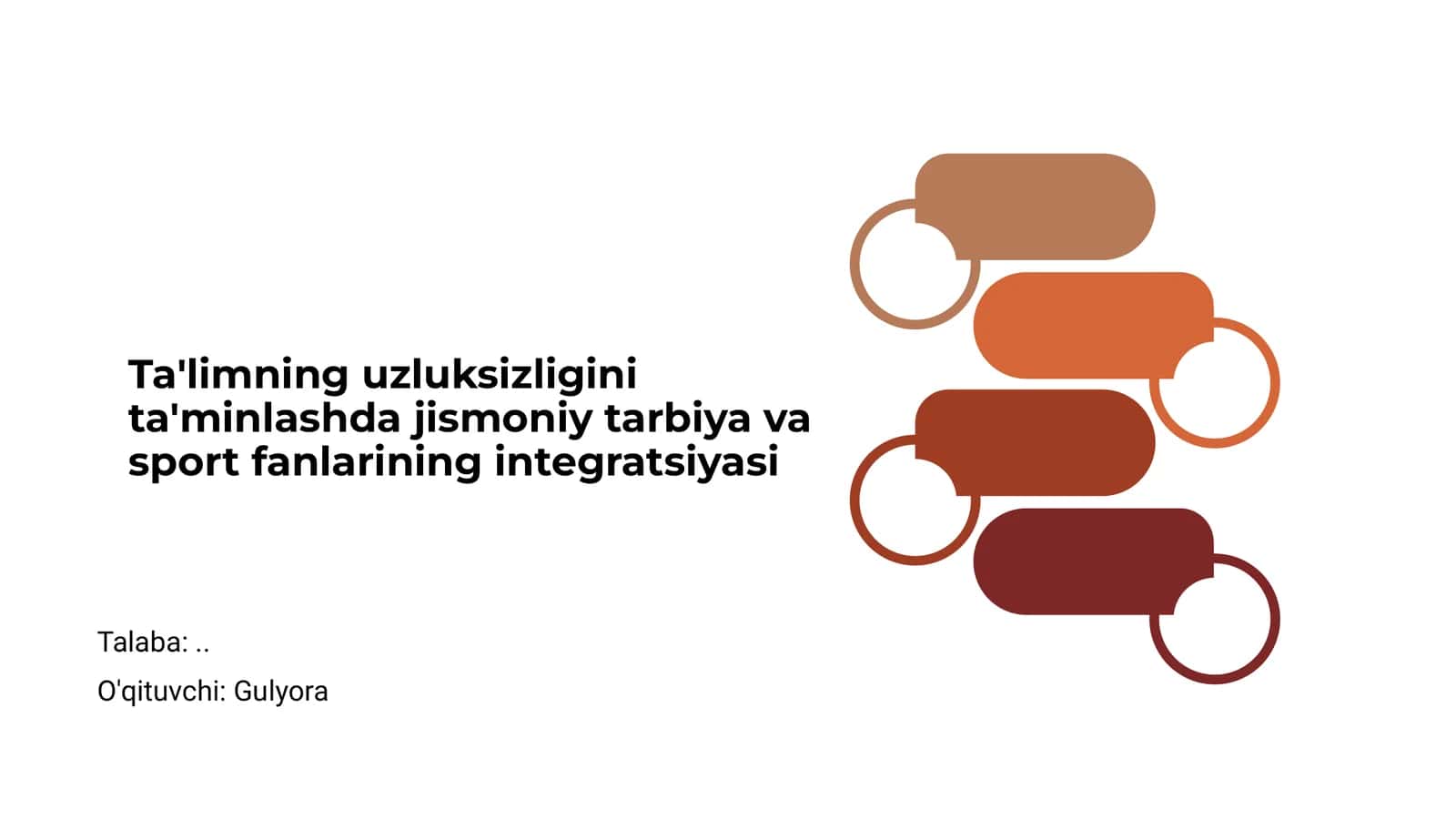 Ta'limning uzluksizligini ta'minlashda jismoniy tarbiya va sport fanlarining integratsiyasi 1