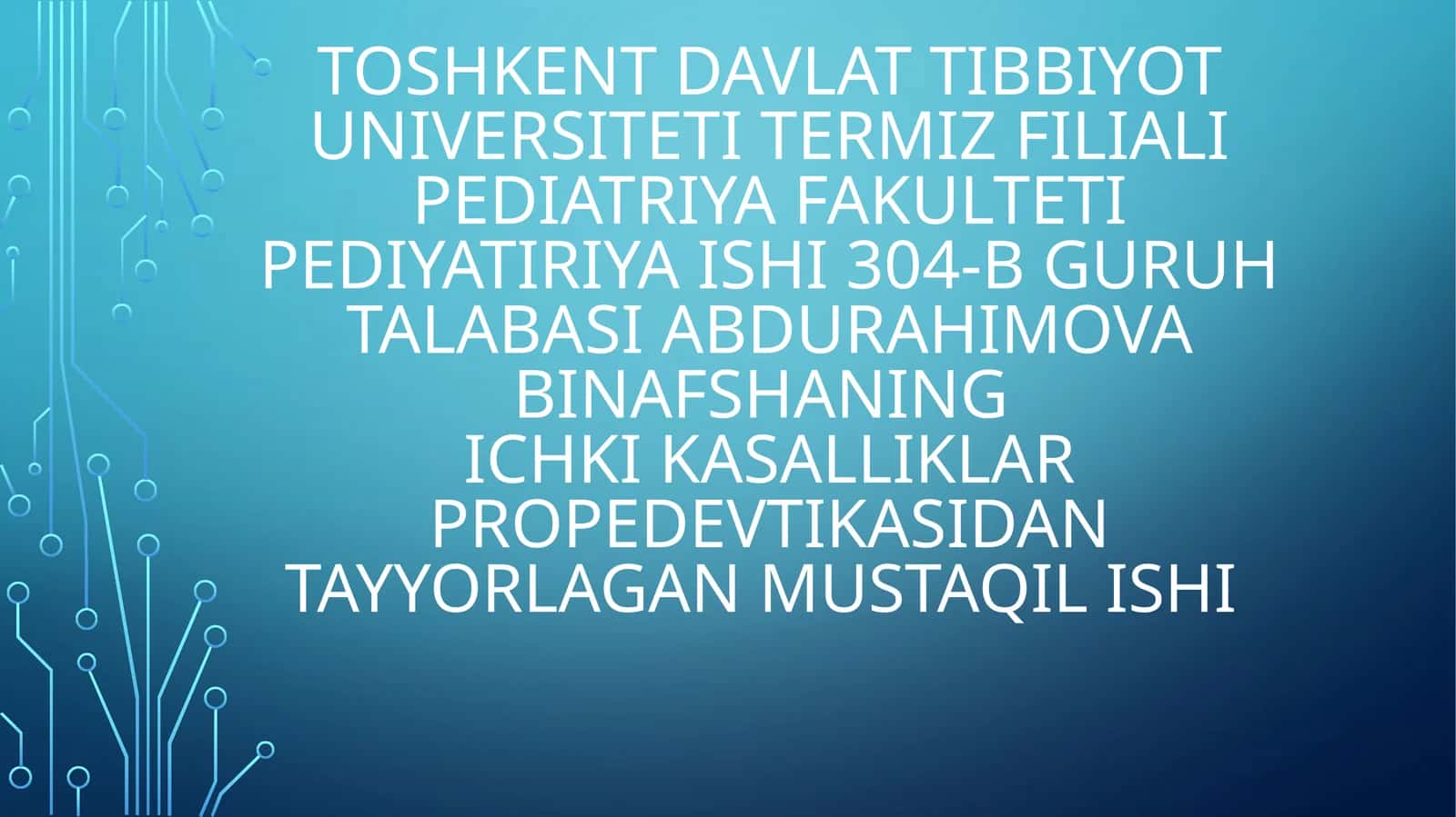 Yangi tug‘ilgan chaqaloqlarda EKG ni o’ziga xos xususiyatlari 1
