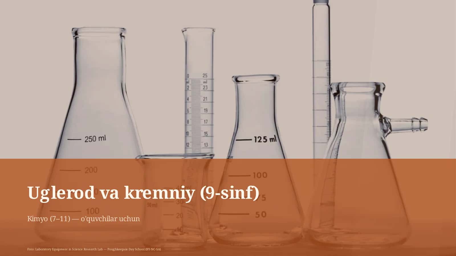 Uglerod va kremniy (9-sinf) 1