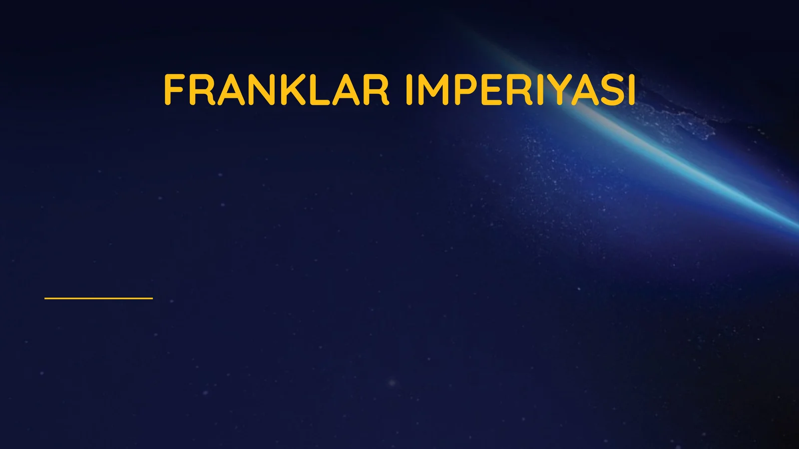 FRANKLAR IMPERIYASI 1