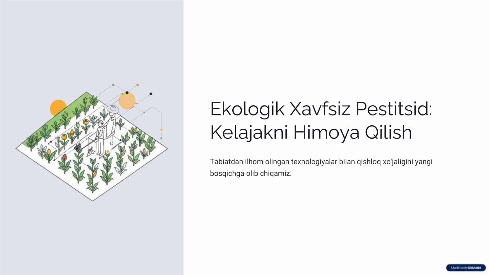 Ekologik Xavfsiz Pestitsid 1