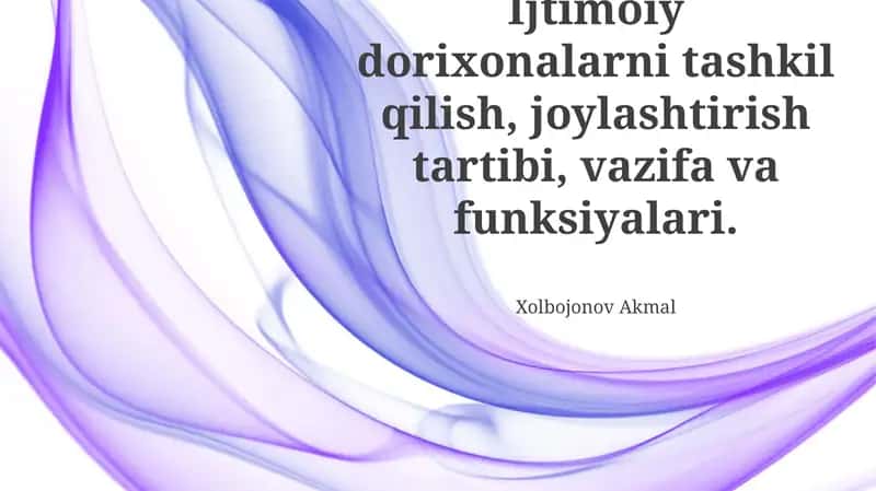 Ijtimoiy Institutlarning Tashkiloti 1