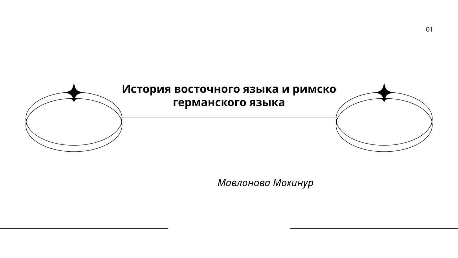 История восточного языка и римско германского языка 1