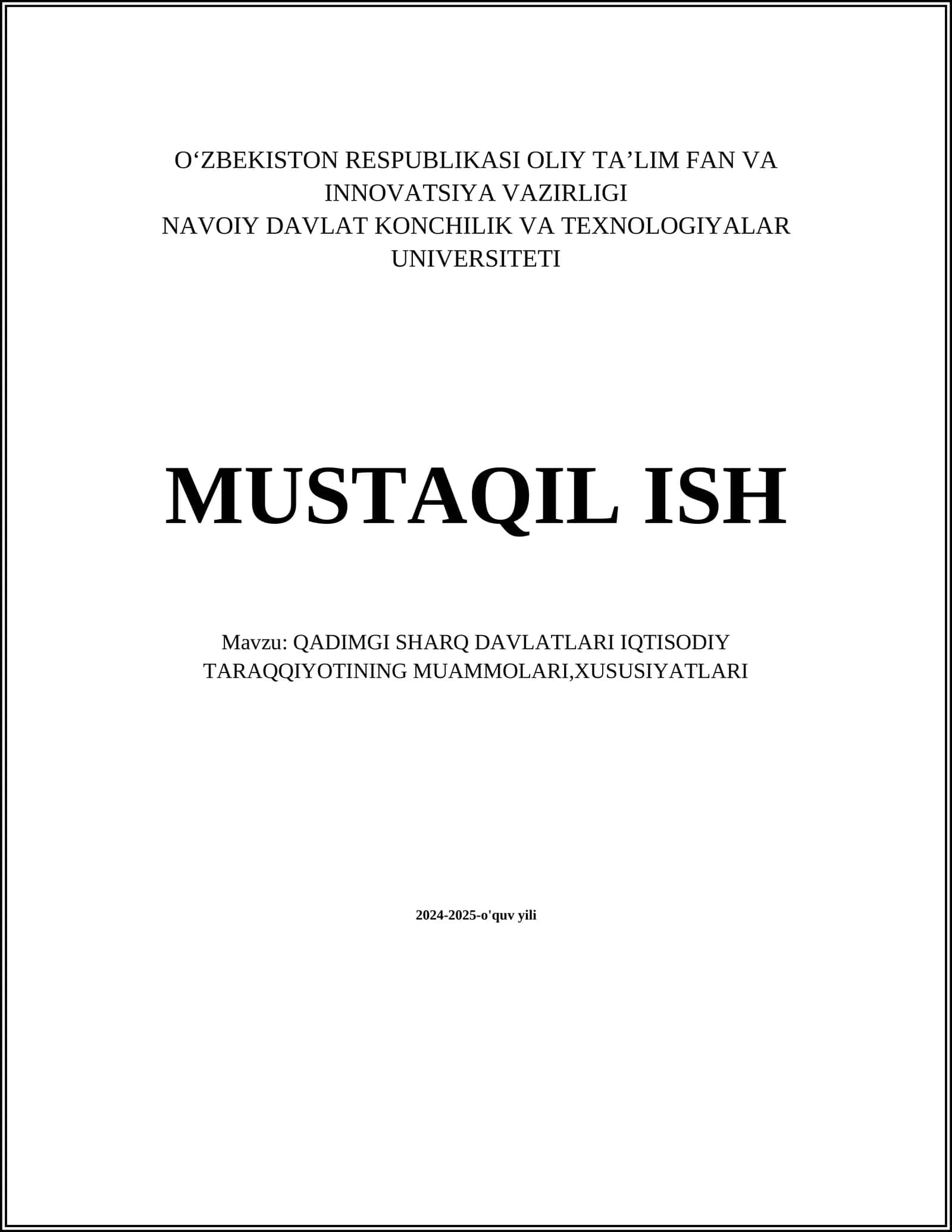 Qadimgi Sharq Davlatlari Iqtisodiy Tizimlari 1
