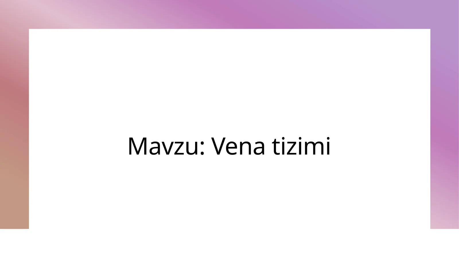 Venatizimi 1