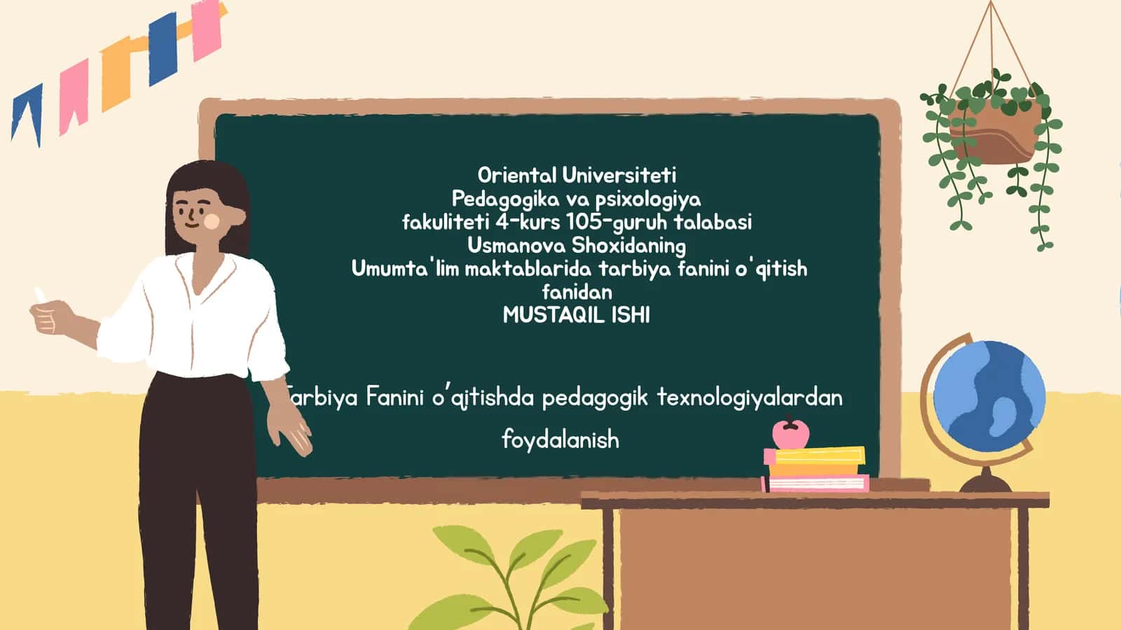Umumta'lim maktablarida tarbiya fanini o'qitish fani 1