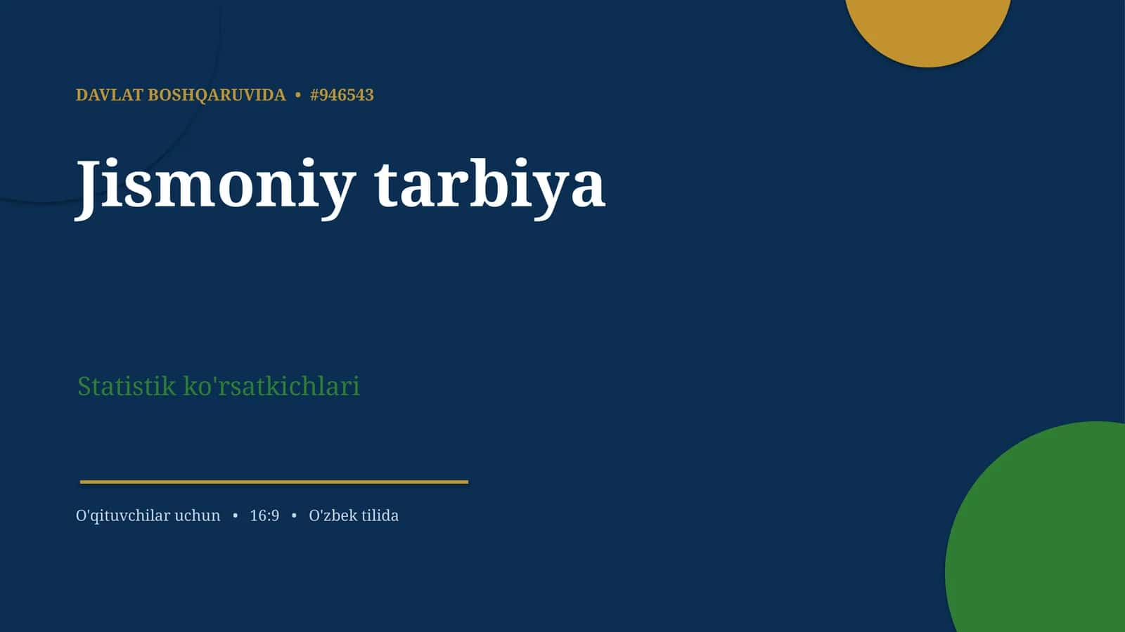 Jismoniy tarbiya 1