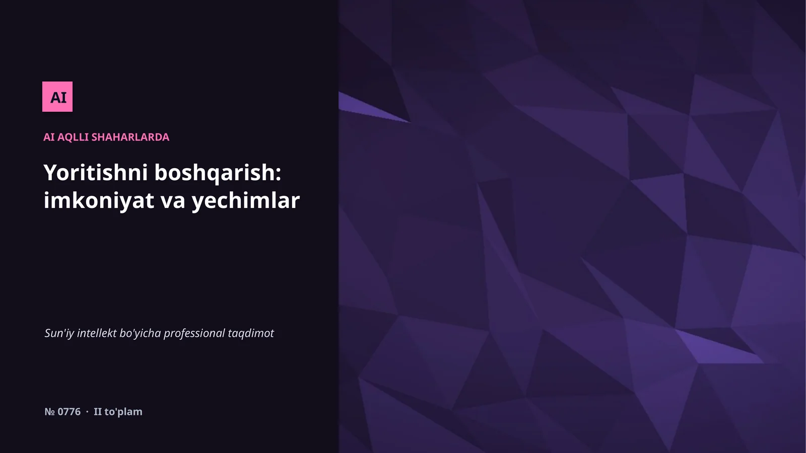 AI AQLLI SHAHARLARDA 1