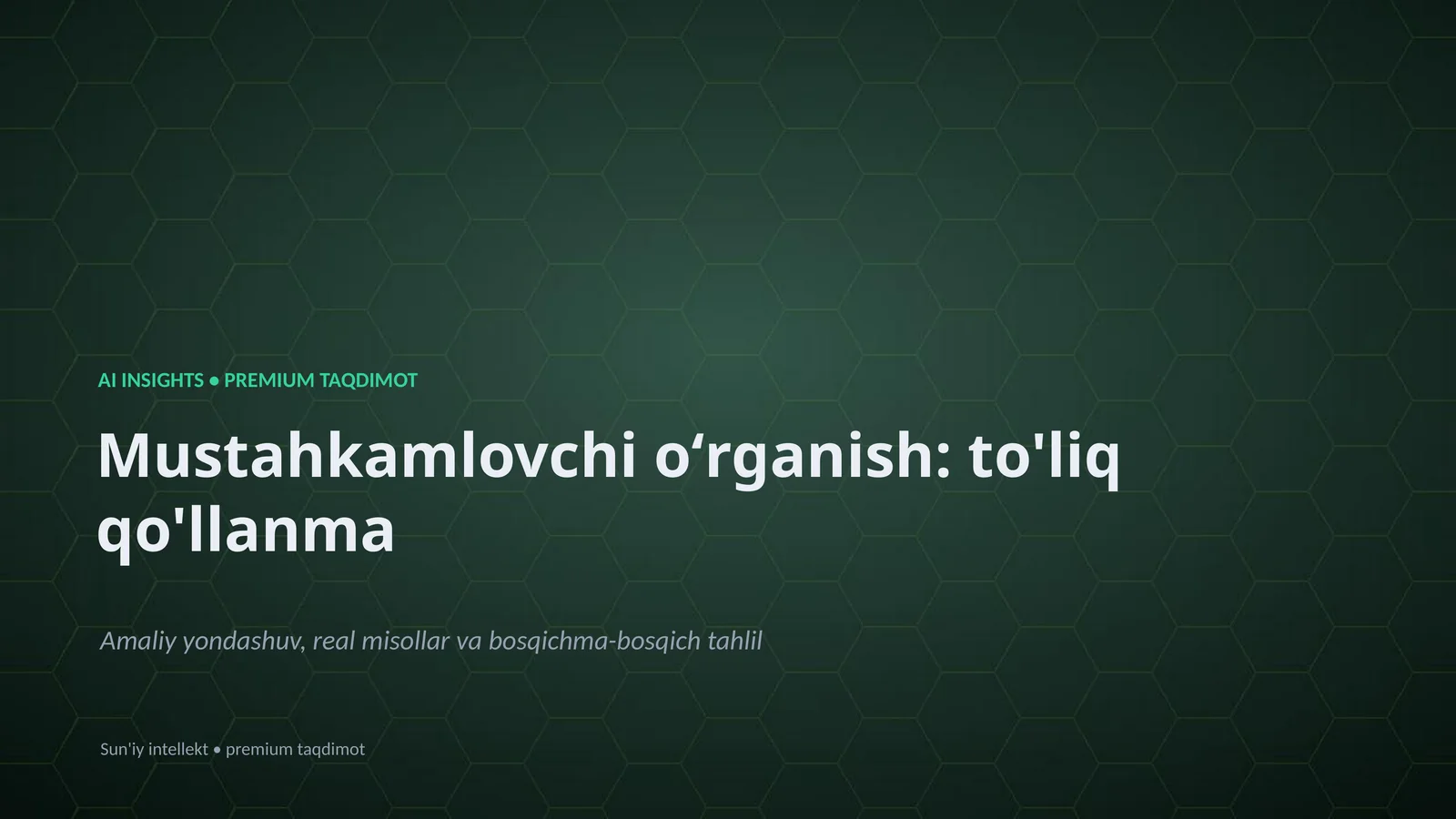 Premium taqdimot 1