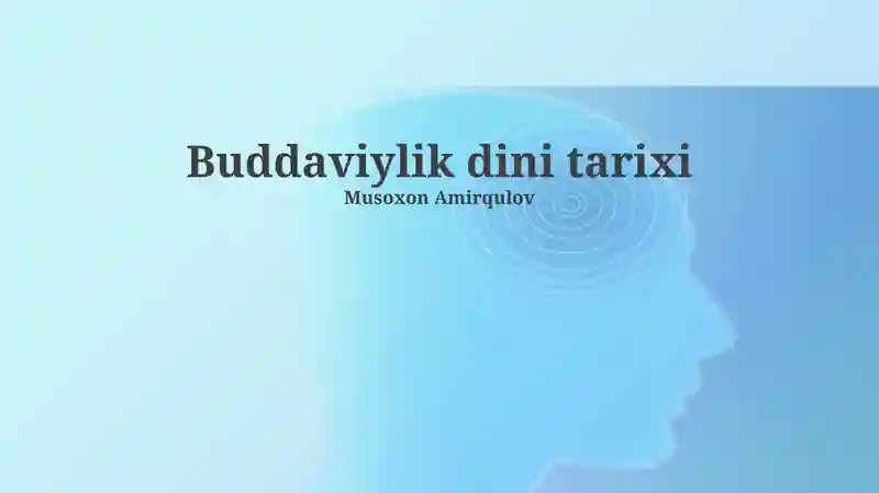 Buddaviylik dini tarixi