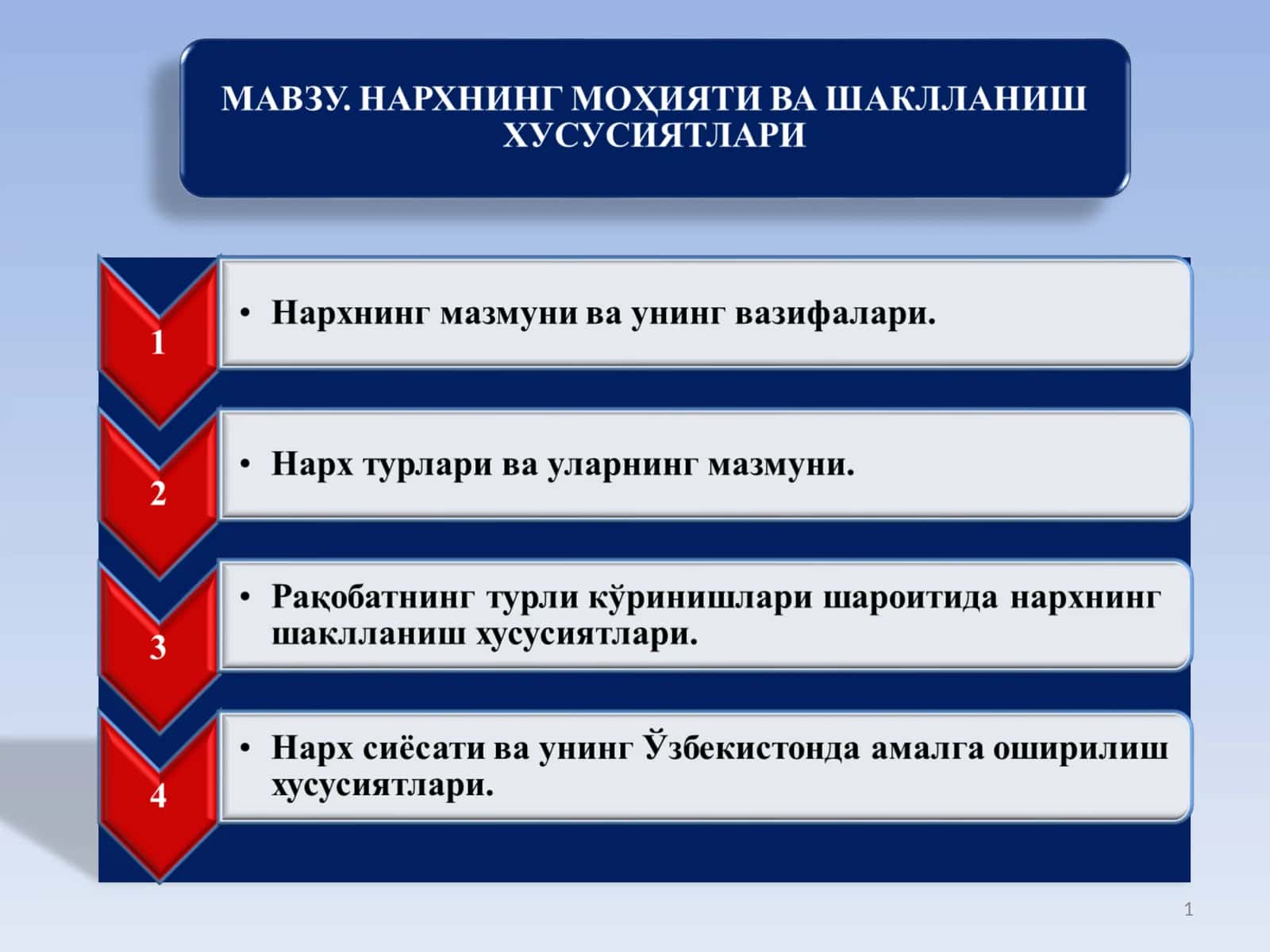 НАРХ 1