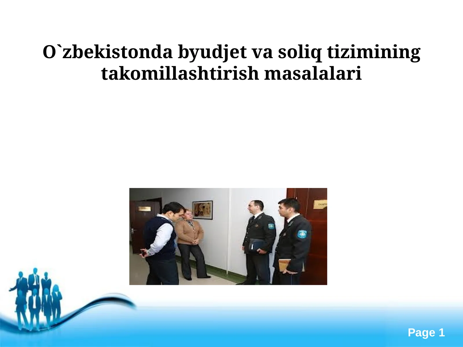 Soliqlar byudjet tizimi 1