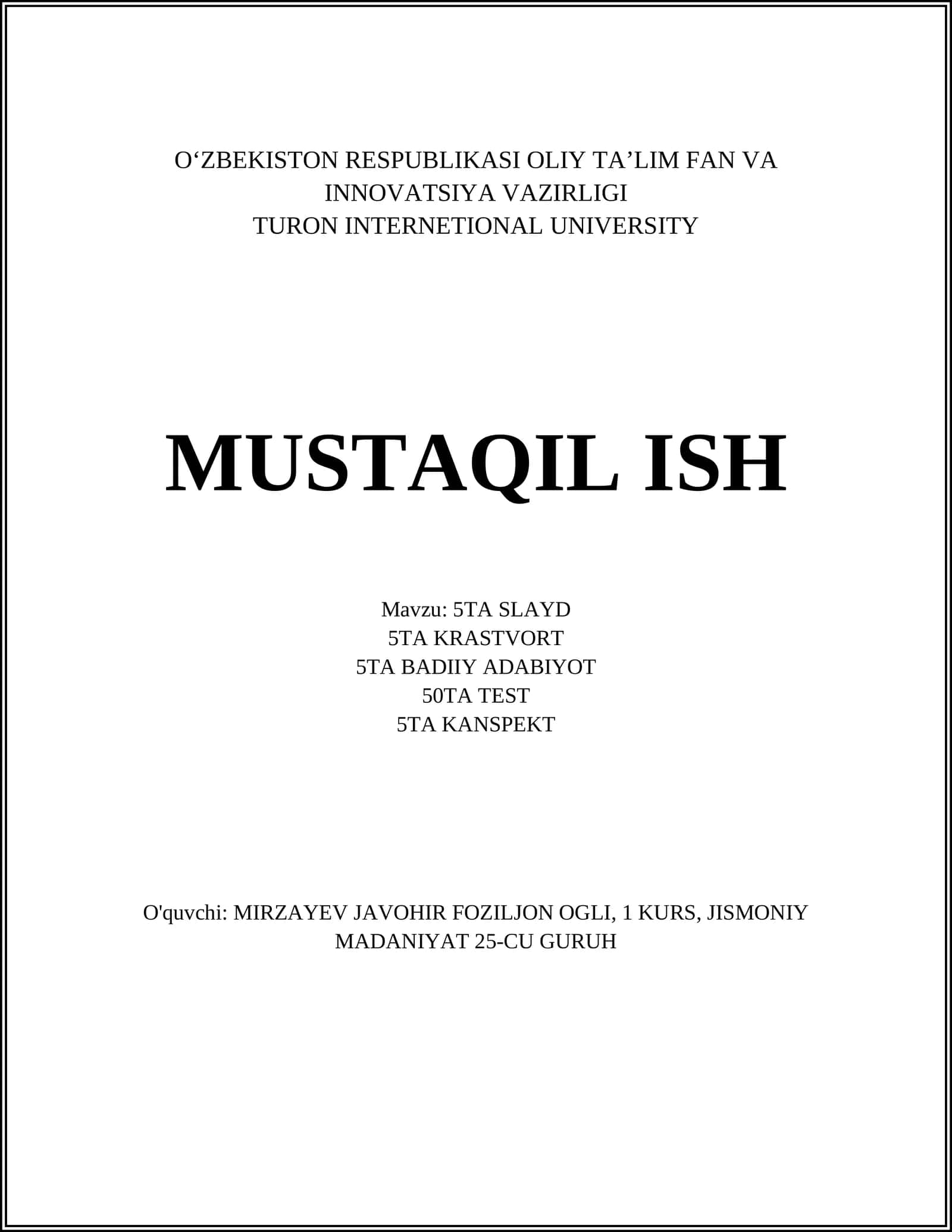 O'zbek tili imlo va punktuatsiya qoidalari 1