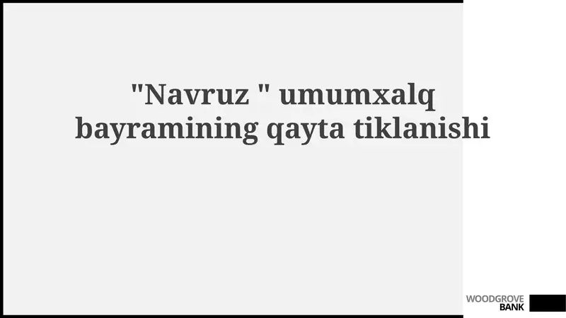 Navruz: Tarix, Ma'no va Tiklanish 1