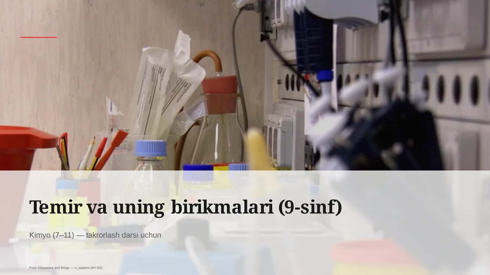 Temir va uning birikmalari (9-sinf) 3