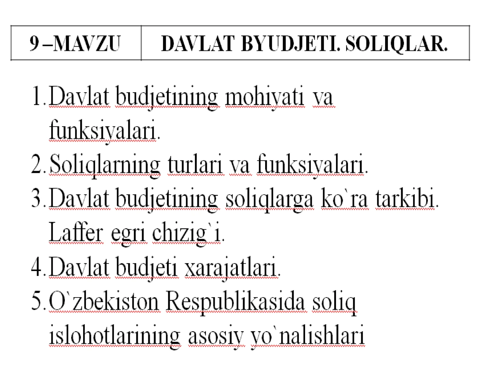Davlat byudjeti 1