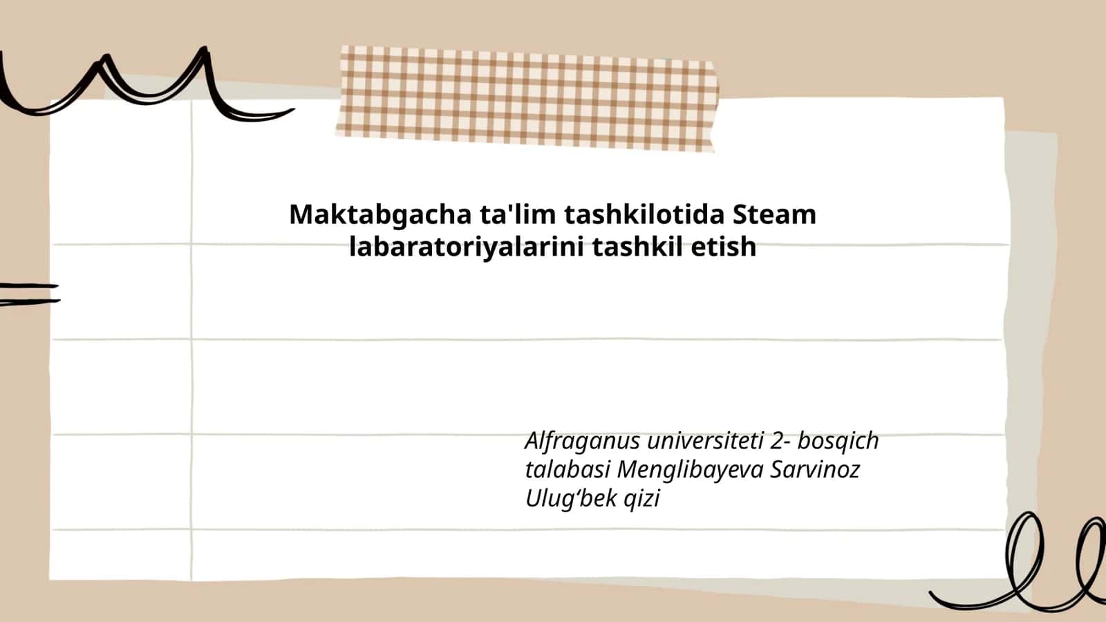 STEAM labaratoriyasi 1