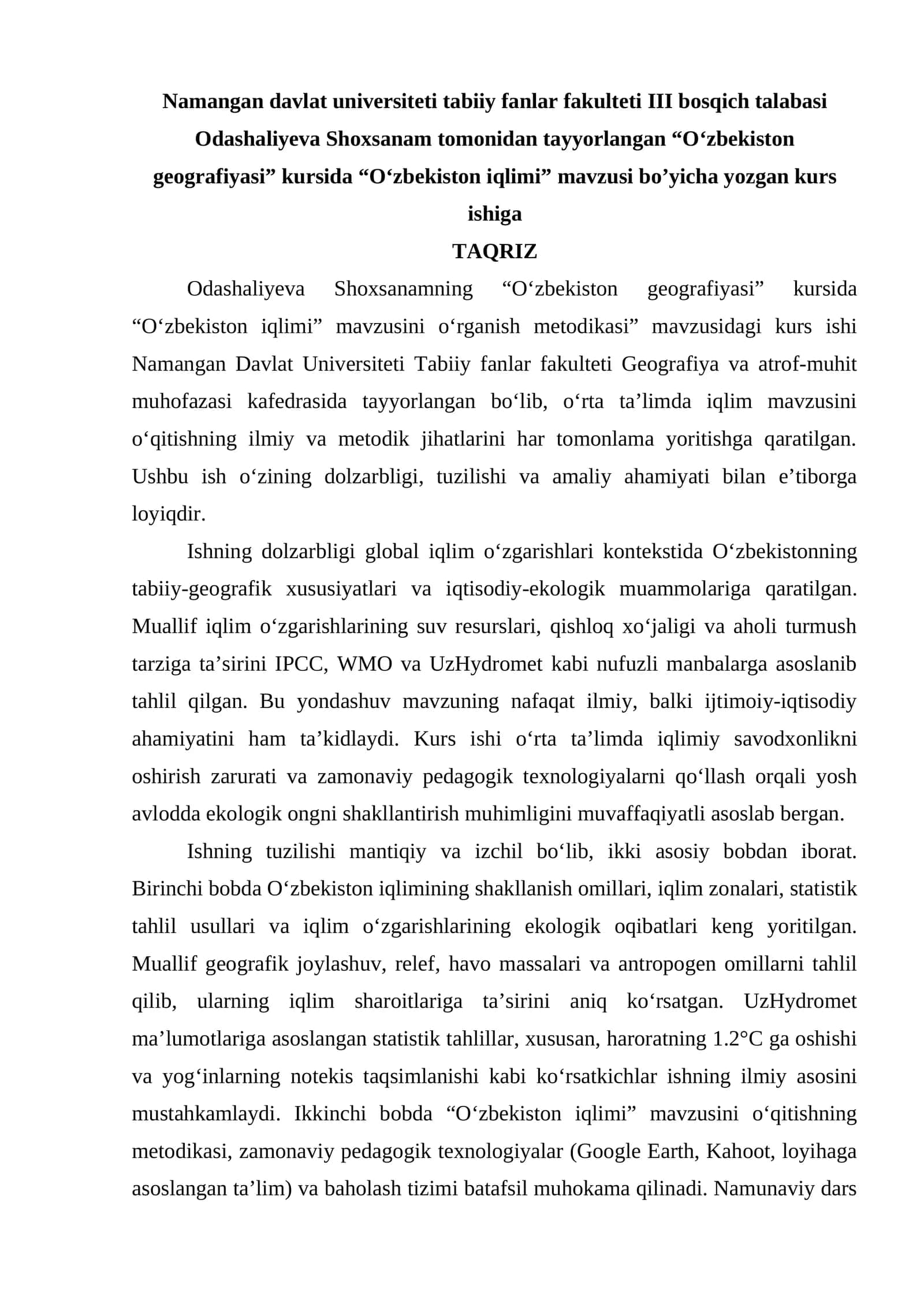 Oʻzbekiston iqlimi 1