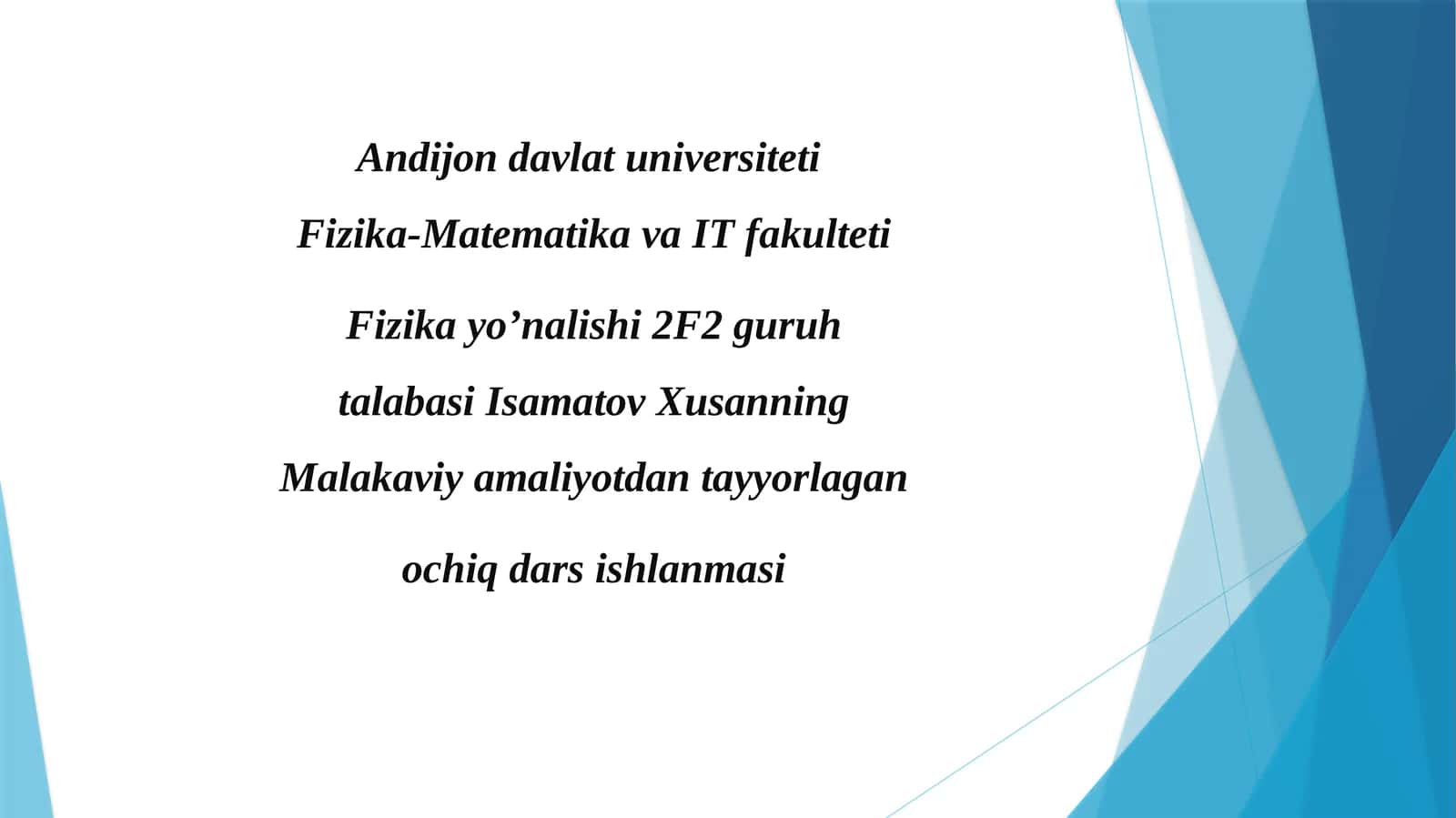 Fizika-Matematika va IT 1