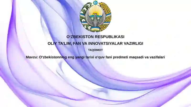 Oʻzbekistonning eng yangi tarixi