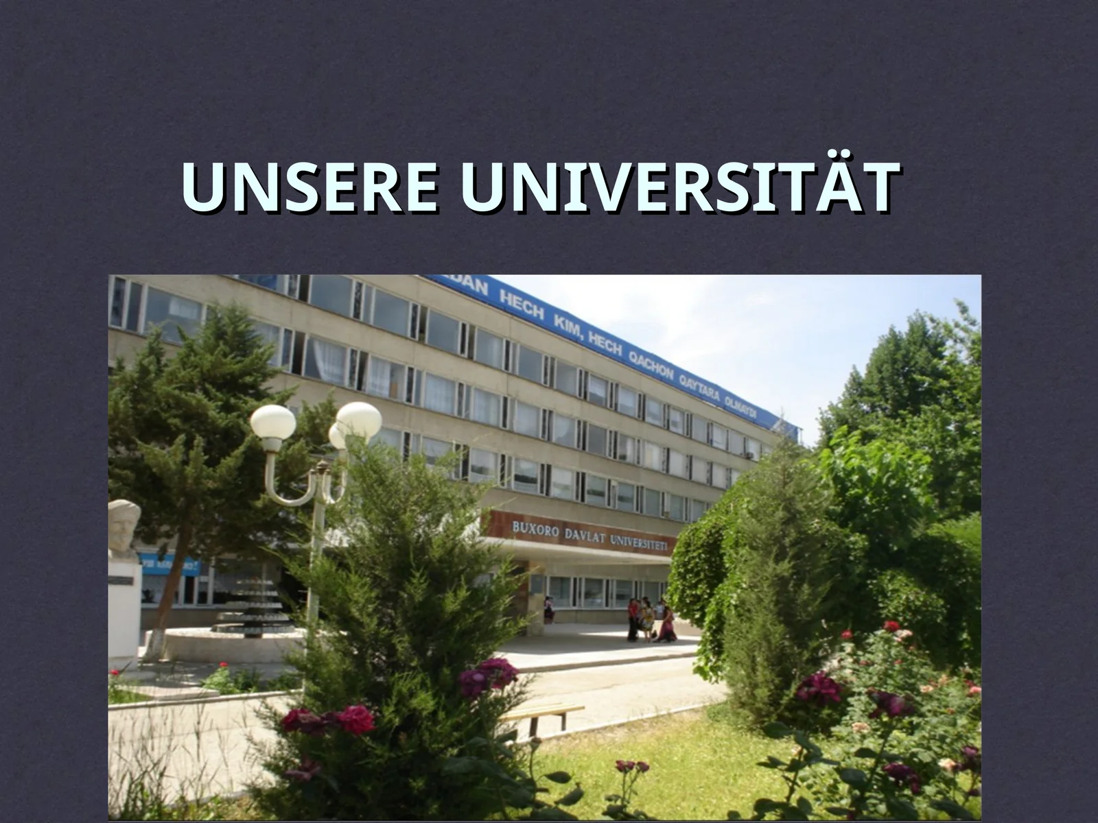 Buchara State University 1