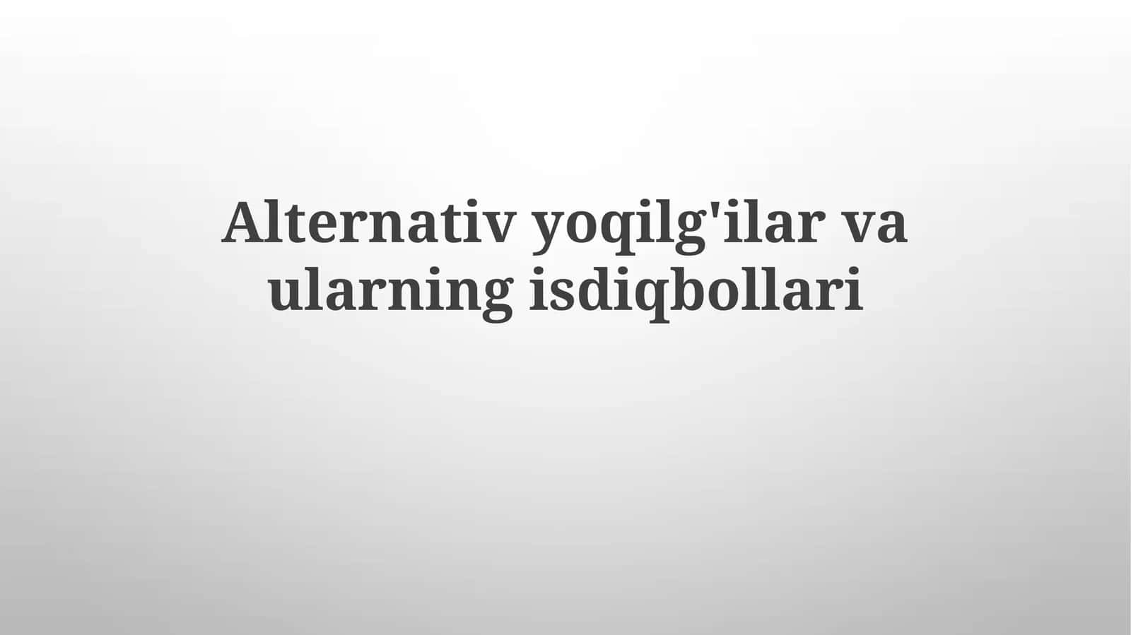 Quyosh Energiyasi: Fotovoltaik va Quyosh Termik Texnologiyalari 1