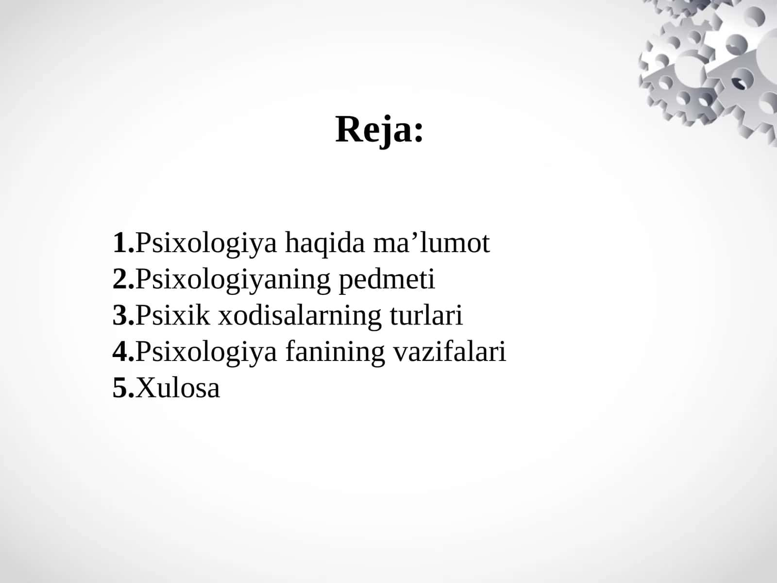 Psixologiya fanlarini o'qitish tamoyillari 1