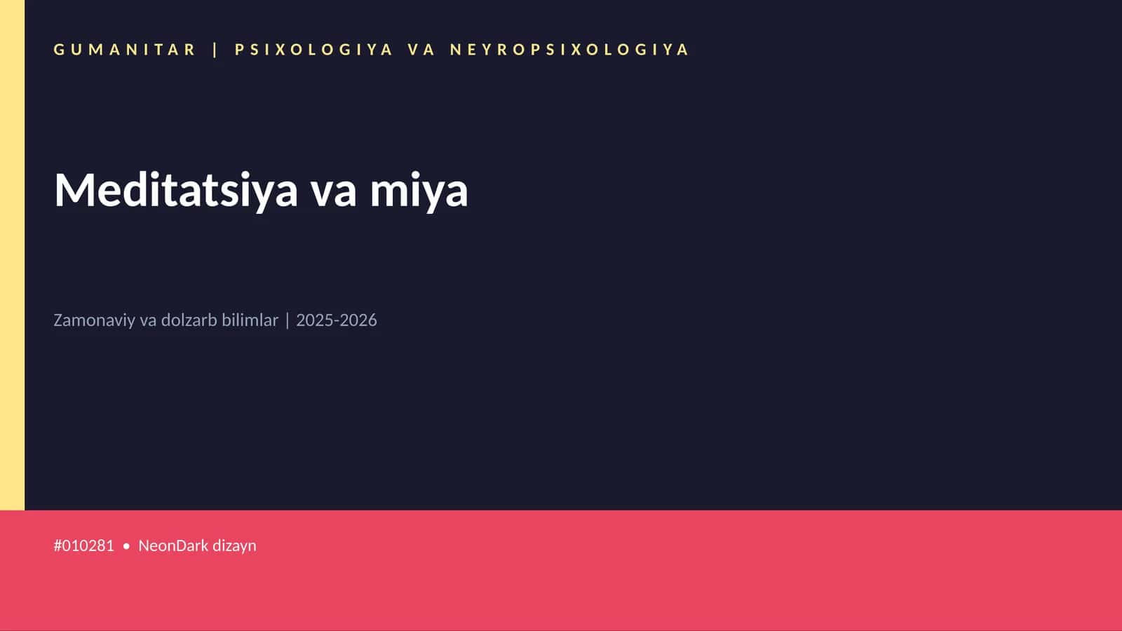 Meditatsiya va miya 1