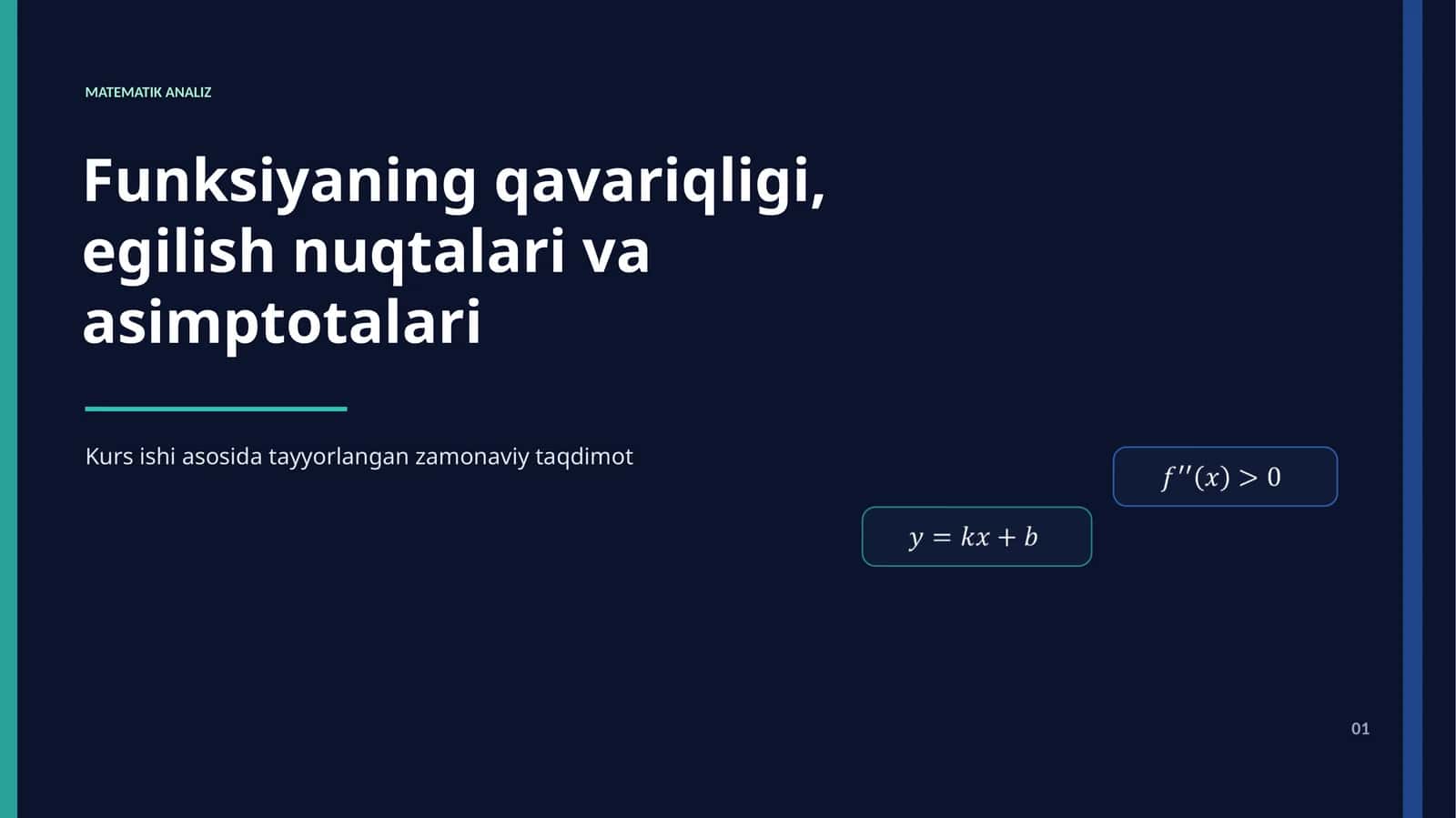 MATEMATIK ANALIZ 1