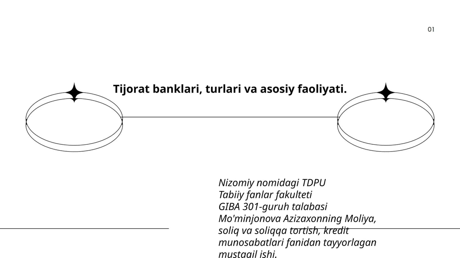 Tijorat banklari, turlari va asosiy faoliyati 1