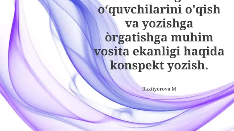 Darsliklar: O'qituvchilar uchun zaruriy vositalar 1
