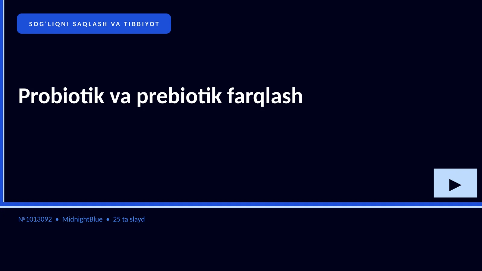Probiotik va prebiotik farqlash 1