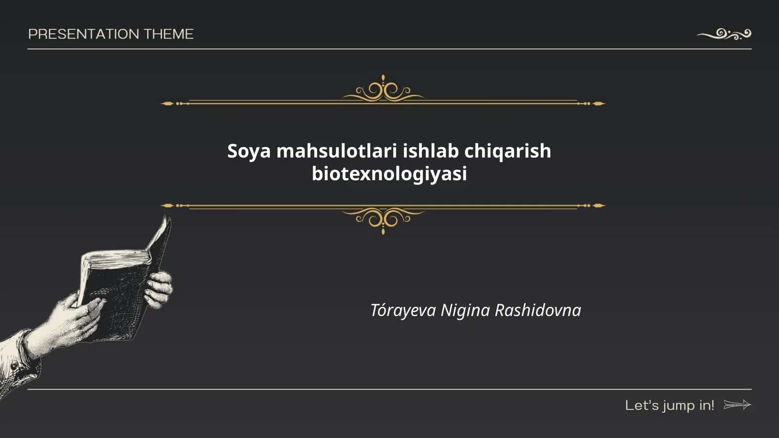 Soya mahsulotlari ishlab chiqarish biotexnologiyasi 1