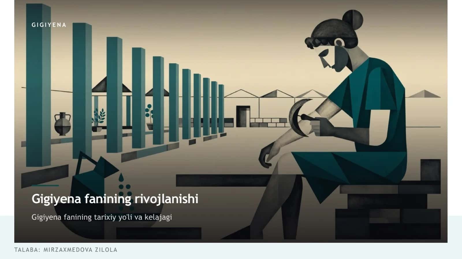 Gigiyena fanining rivojlanishi 1