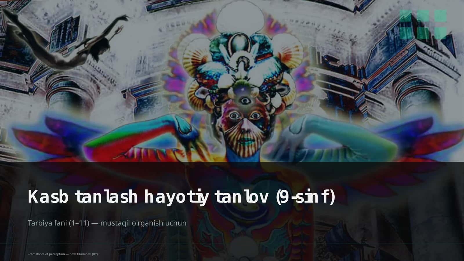 Kasb tanlash hayotiy tanlov (9-sinf) 3