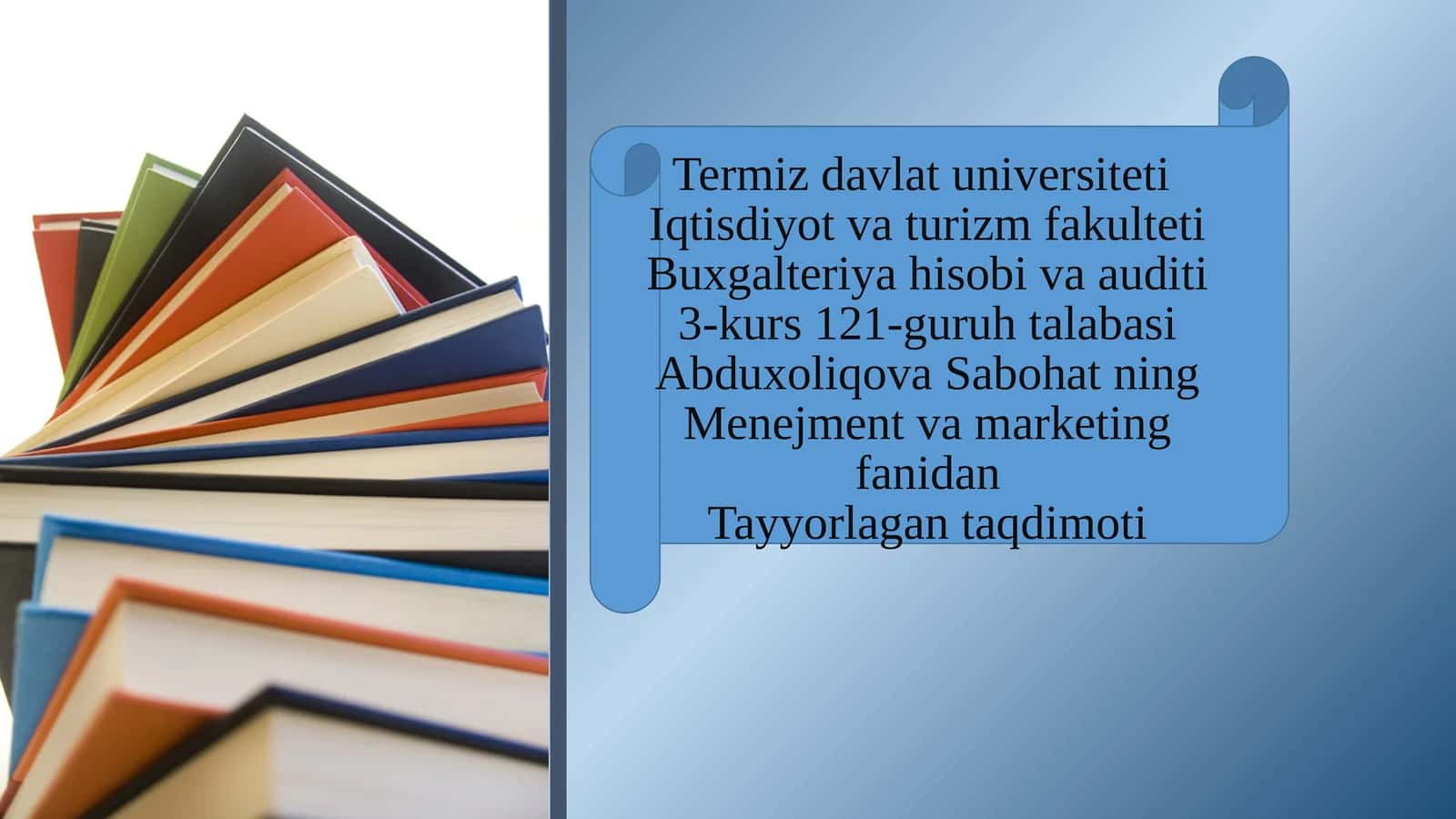 MARKETINGDA KOMMUNIKATSION SIYOSAT 1