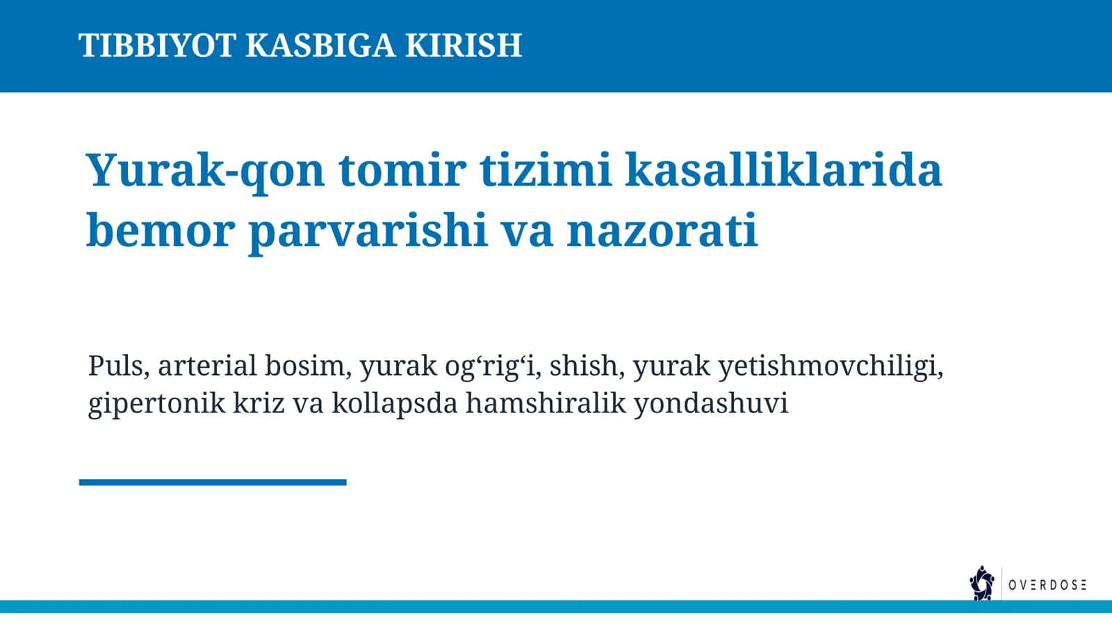 TIBBIYOT KASBIGA 1