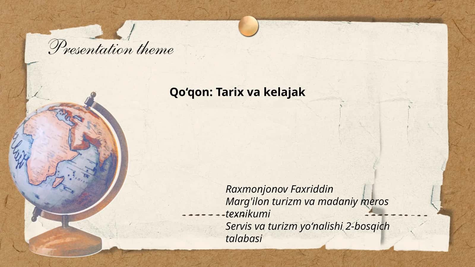 Qo‘qon: Tarix va kelajak 1